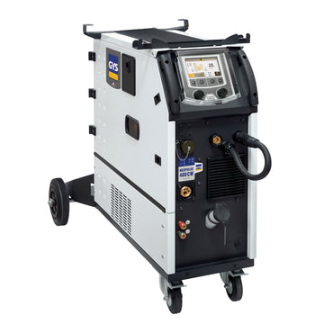GYS Neopulse 400 CW three-phase pulsed MIG welder with water cooling and reeling system