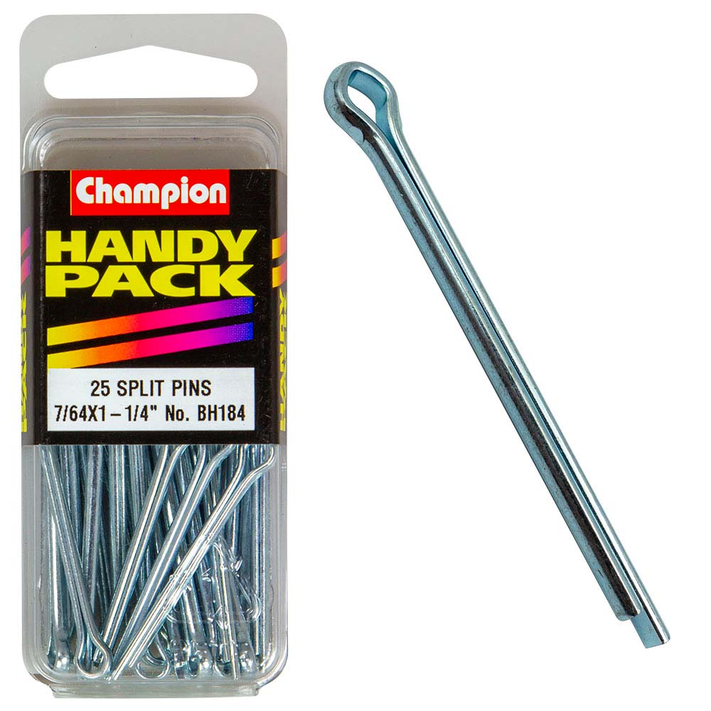 champion 7 64 x 1 1 4in split cotter pin