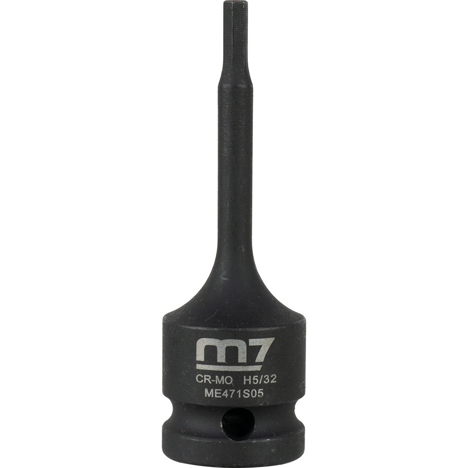 M7 Impact In Hex Socket, 1/2in Drive,  5/32in