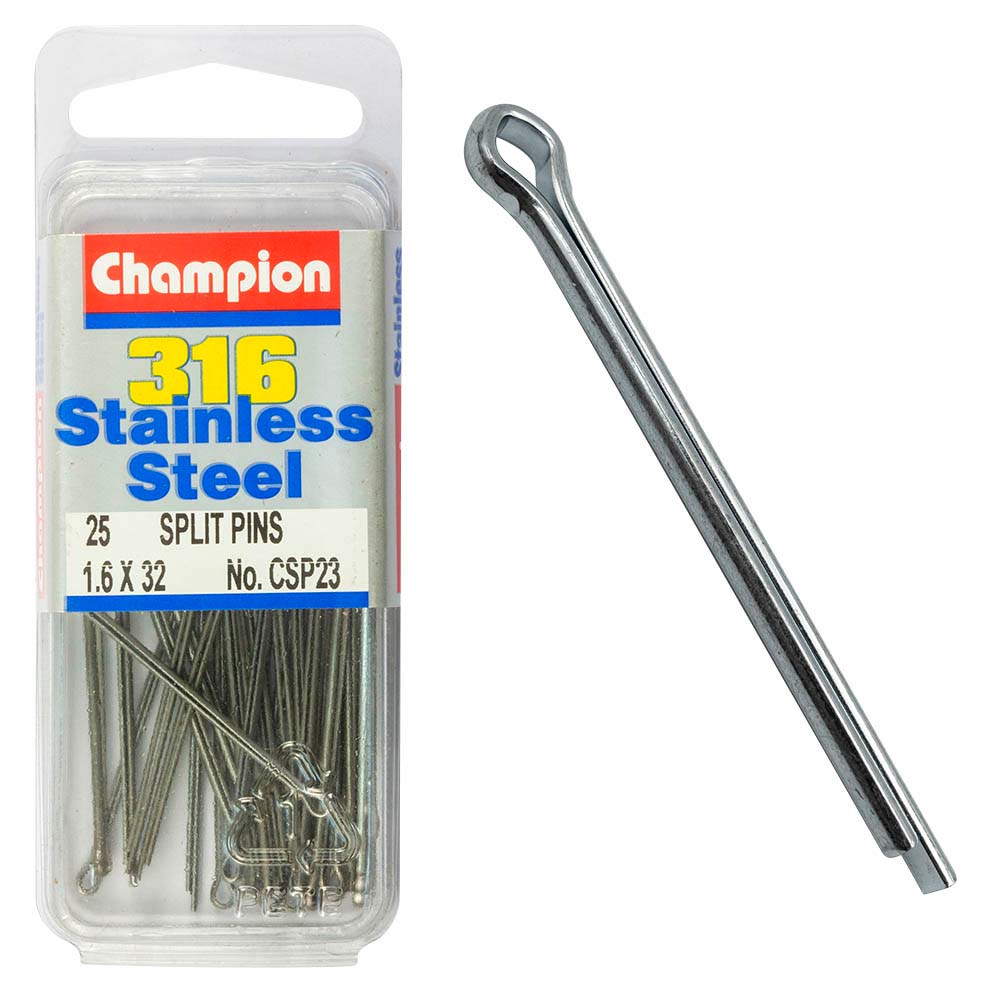 Champion 316/A4 Split Pin 1.6 x 32mm (A) | ISL