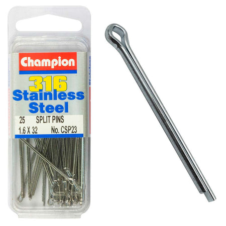 Champion 316/A4 Split Pin 1.6 x 32mm (A) | ISL