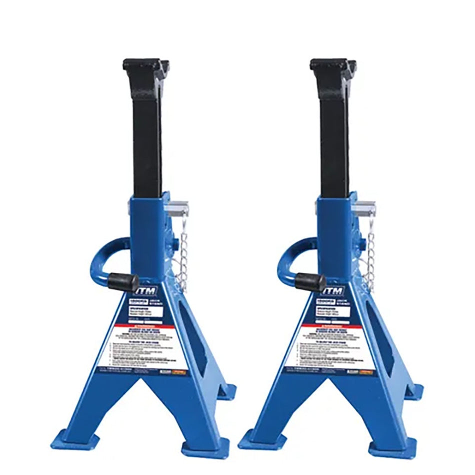 ITM Ratchet Jack Stand 4000kg Pair - Max Height 613mm
