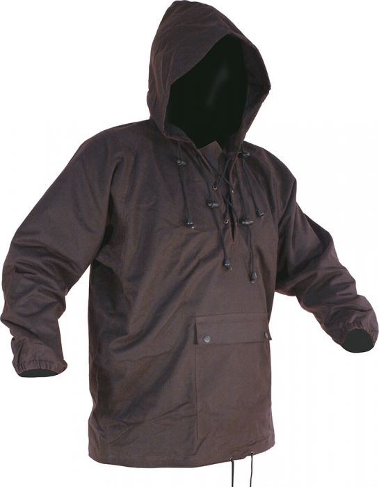 Esko Oilskin Long Sleeve Lace-up Parka-Size L