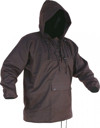 Esko Oilskin Long Sleeve Lace-up Parka-Size 3XL