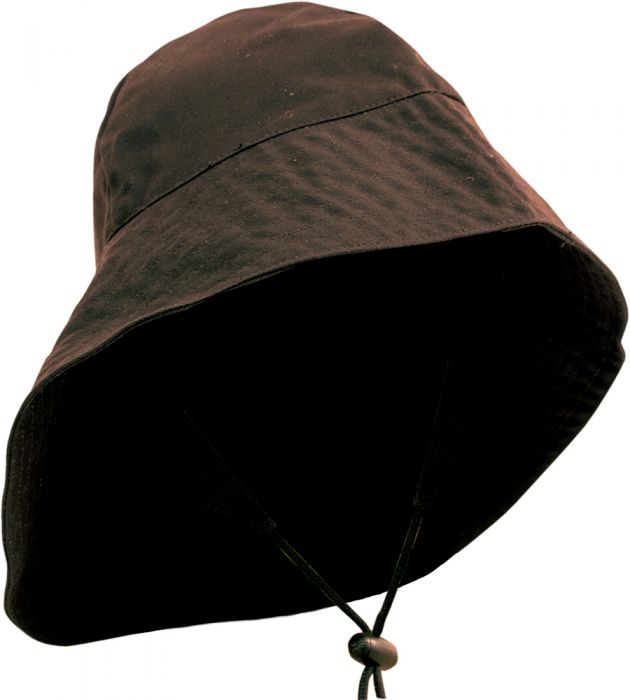 Caution Oilskin Souwester Hat-Size XL