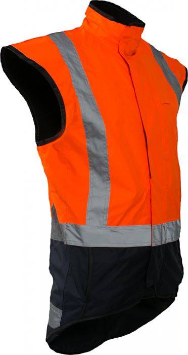 Caution Storm Pro D/N Fleece Lined Vest-Size M