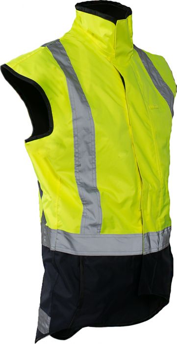 Caution Storm Pro D/N Fleece Lined Vest-Size 6XL