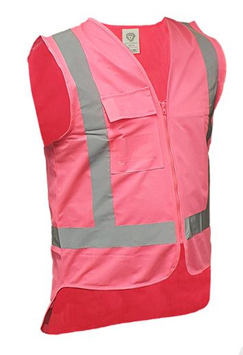 Esko D/N Safety Vest - Pink