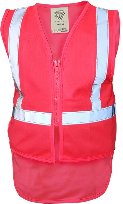 Esko Children's Hi-Vis Safety Vest - Pink