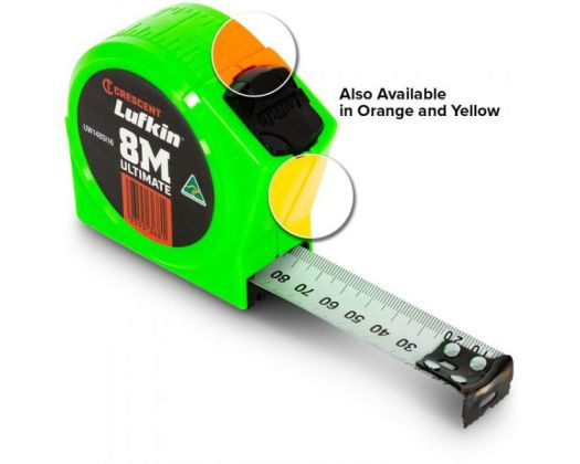 Crescent Lufkin Ultimate Tape 8M x 25mm | Accent Tools