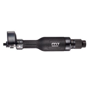 M7 straight grinder with roll throttle and all-steel body