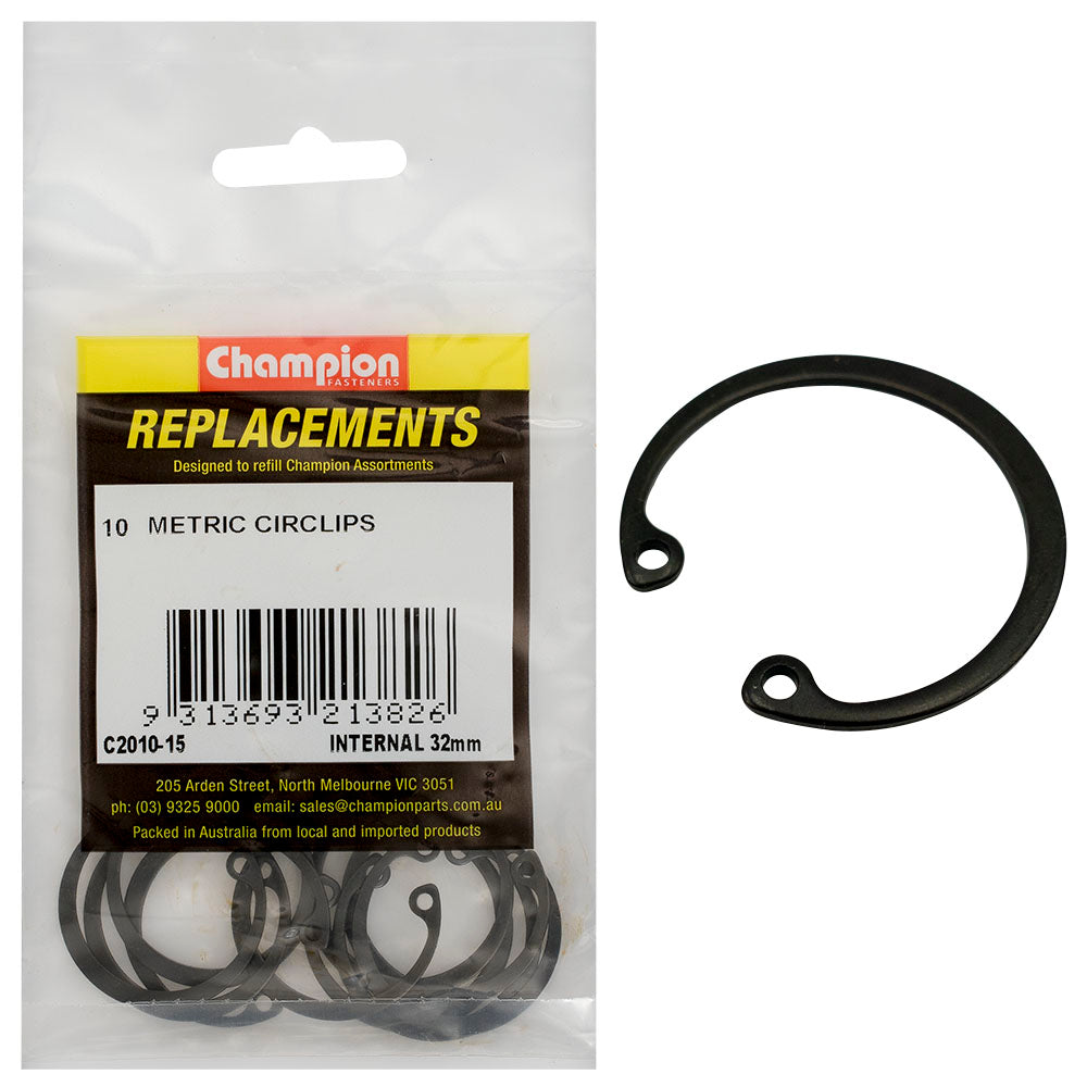Champion 32mm internal Circlip -10pk | ISL
