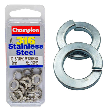 Champion 316/A4 M6 Spring Washer (A) | ISL
