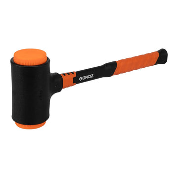 Groz deadblow hammer 45oz with polyurethane heads and fibreglass handle