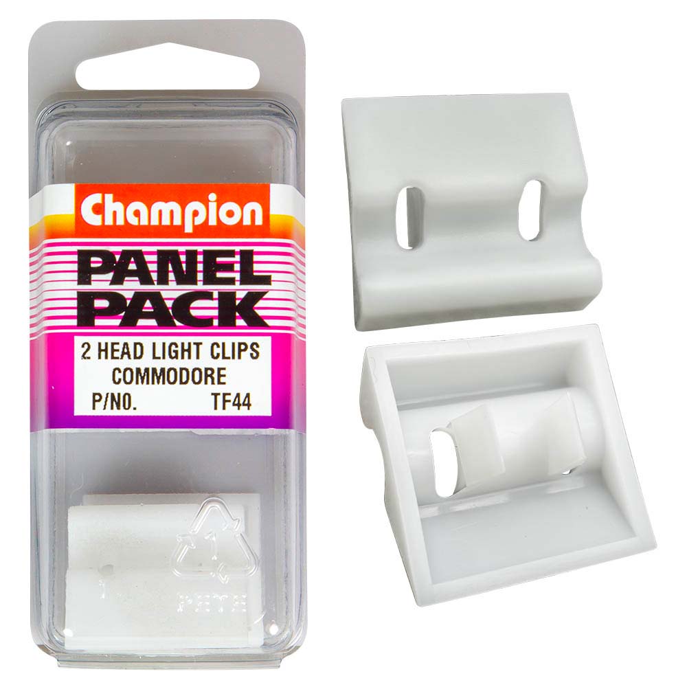 champion holden commodore hd light clip white 2pk