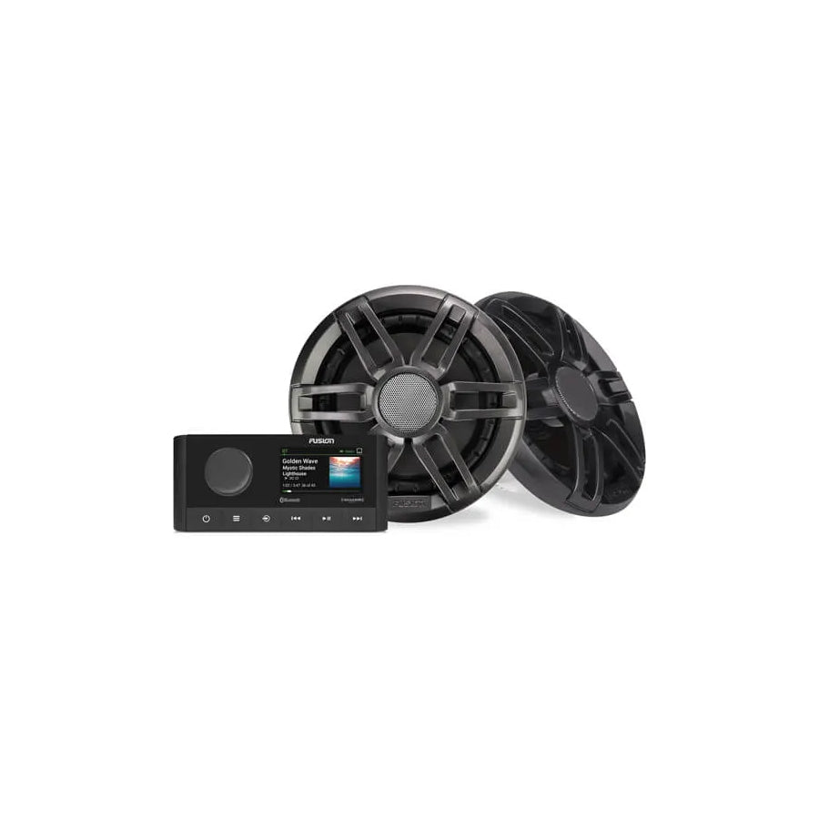 Fusion Marine Stereo Kit Ms-Ra210 With Xs Sports Speakers