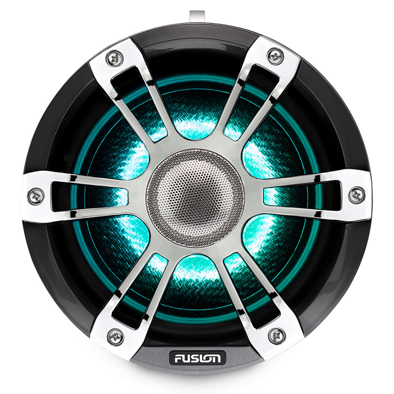 Fusion 8.8'' Sports Grille Grey Chrome Tower Speaker With Leds Sg-Flt882spc | Formula