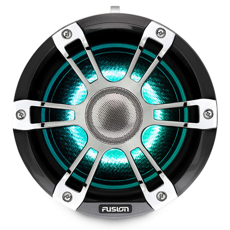 Fusion 8.8'' Sports Grille Grey Chrome Tower Speaker With Leds Sg-Flt882spc | Formula