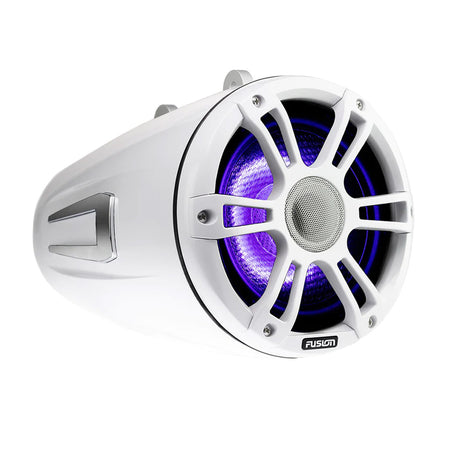 Fusion 6.5" Tower Speaker White With Crgbw Lighting Sg-Flt652spw | Formula