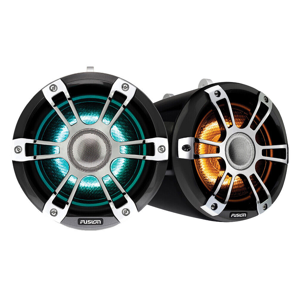 Fusion 7.7" Tower Speaker Grey Chrome With Crgbw Lighting Sg-Flt772spc | Formula