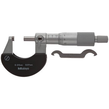 Mitutoyo Outside Micrometer 25-50mm x .01mm | Hobeca
