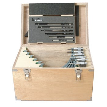 Mitutoyo Outside Micrometer Set 150-300mm x 0.01mm (Individuals) | Hobeca