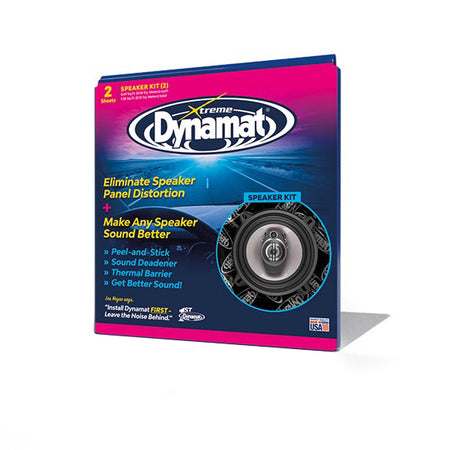 Dynamat Xtreme Speaker Kit Sound Deadening (254mm X 254mm X 1.72mm) 2 Sheet Pack | Formula