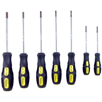 Koken 168T Screwdriver Set 7pc Tamper Proof Torx T10H-T40H | Hobeca