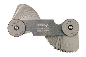 Mitutoyo Radius Gauge 1/32" - 17/64" | Hobeca