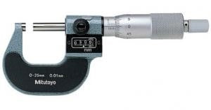 Mitutoyo Digit Outside Micrometer 0-25mm x 0.01mm