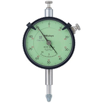 Mitutoyo Dial Indicator 10mm x 0.01mm with Adjustable Hand (Was 2048S-10) | Hobeca