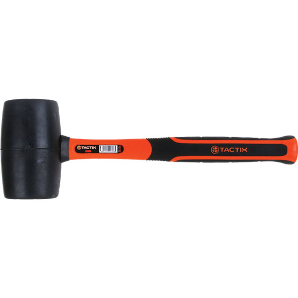 Tactix Mallet Rubber 16oz (58mm) Black Fiberglass | ISL