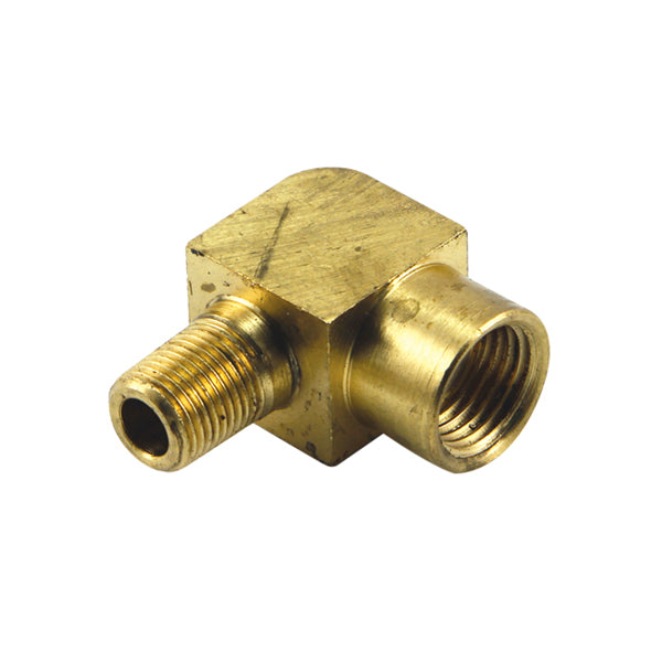 1/4in x 1/8in BSP Brass Body Elbow 90Deg (Dole Pattern)**