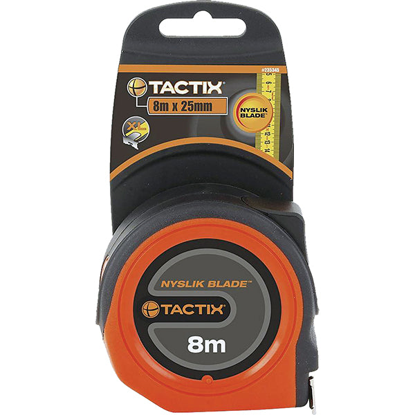 Tactix Tape Measure 8m x 25mm