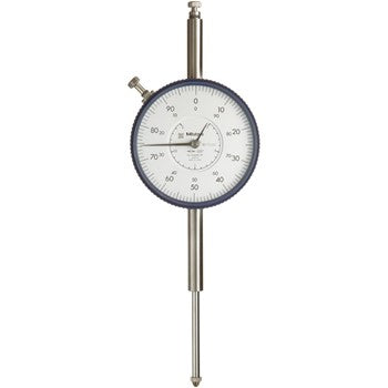 Mitutoyo 2424A-19 dial indicator with lug back mount, 2 inch travel