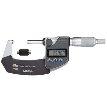 Mitutoyo Digimatic Micrometer 25-50mm IP65 Coolant Proof without Data Output