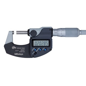 Mitutoyo Digimatic Micrometer 0-1"/0-25mm IP65 Coolant Proof with Data Output