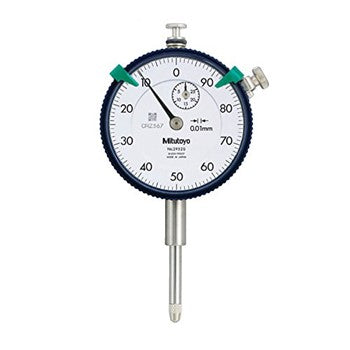 Mitutoyo dial indicator 30mm travel 0.01mm graduations lug back mount