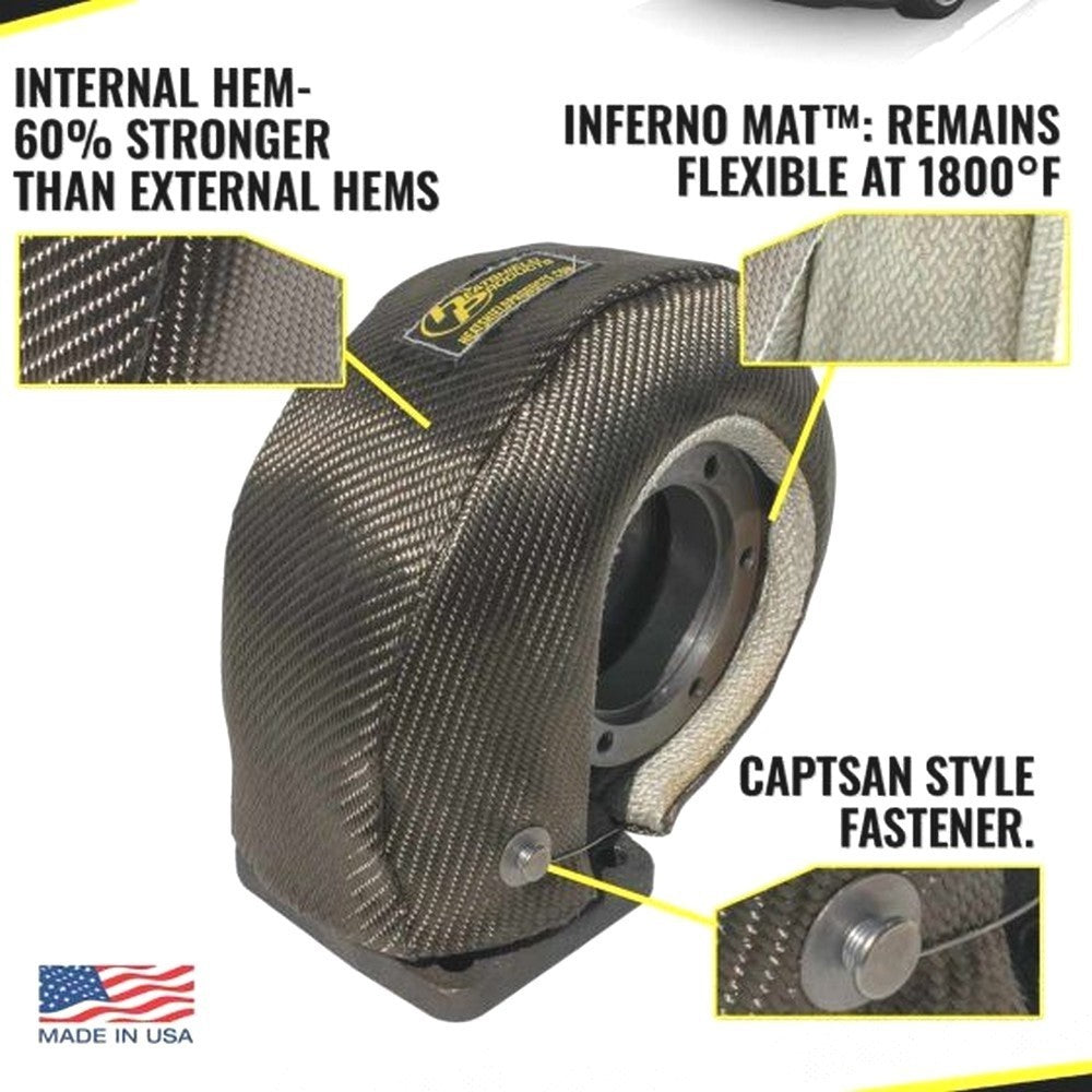 Heatshield Lava Turbo Cover For Turbocharger T6 | Formula