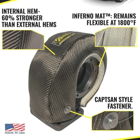 Heatshield Lava Turbo Cover For Turbocharger T6 | Formula