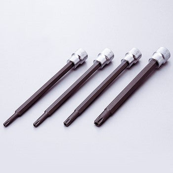 Koken 3247 Tamper Proof Torx Bit Socket Set 4pc 3/8"Dr TH27-TH50 | Hobeca