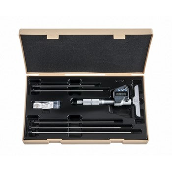 Mitutoyo Digimatic Depth Micrometer 6"/150mm IP65 Coolant Proof