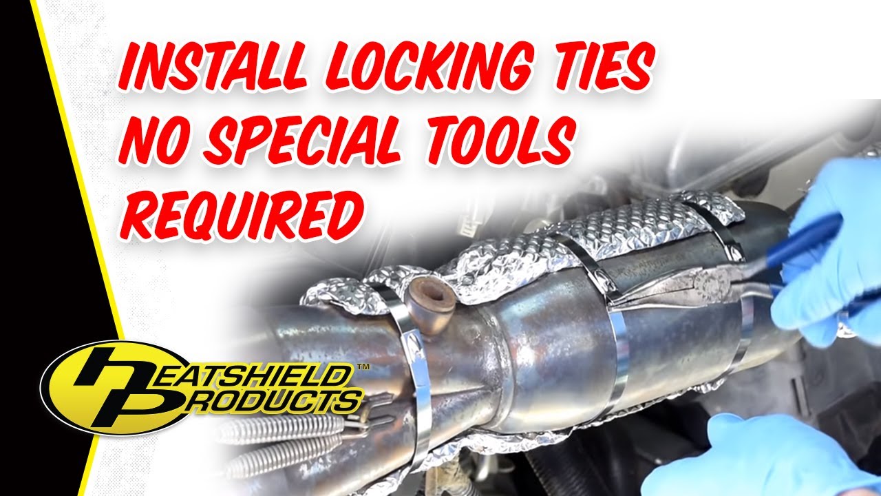 Heatshield Thermal Ties 5/16" X 10" - 6 Pack - 250mm | Formula