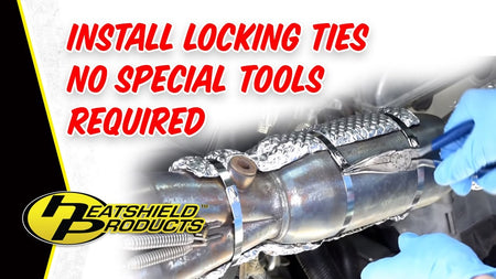 Heatshield Thermal Ties 5/16" X 10" - 6 Pack - 250mm | Formula