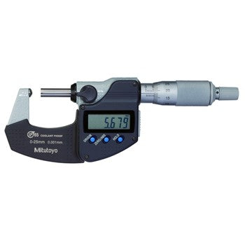 Mitutoyo Digimatic Tube Mic 0-1"/25mm Sherical/Flat Anvils IP65 Coolant Proof – Mitutoyo Digital Tube Mic 0-1"/25mm