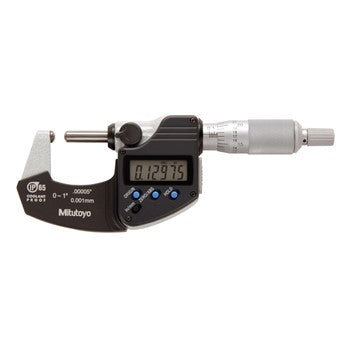 Mitutoyo Digimatic tube micrometer with spherical anvil and digital display