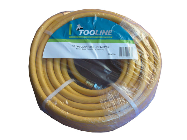 Tooline PVC 20m Air Hose With Fittings