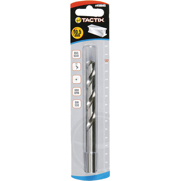 Clearance - Tactix HSS Twist Drill 10.5mm** | ISL