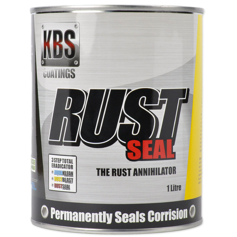 KBS Rustseal Rust Preventive Coating Satin Black 1 Litre