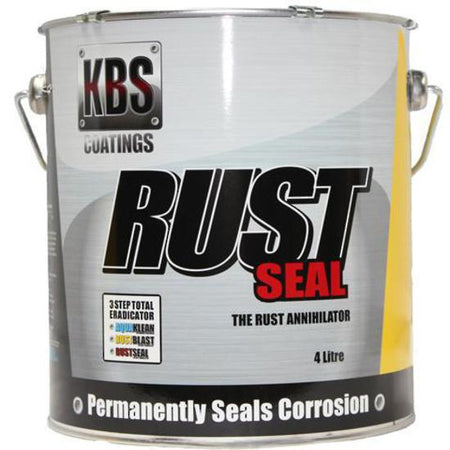 KBS Rustseal Rust Preventive Coating Gloss Black 4 Litre | Formula